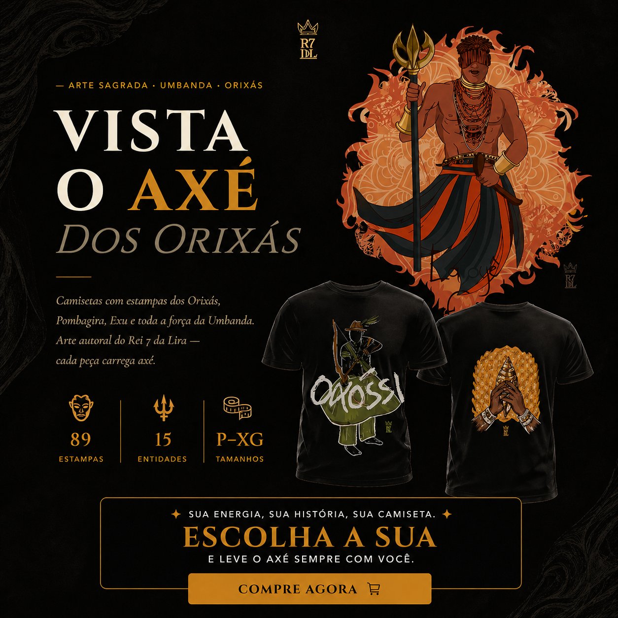 Rei 7 da Lira — Post Instagram