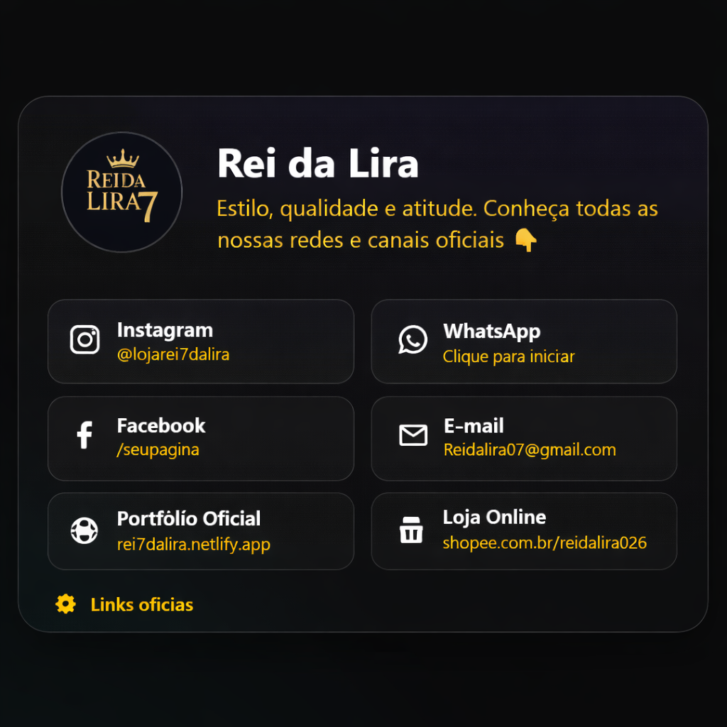 Central de Links Rei da Lira